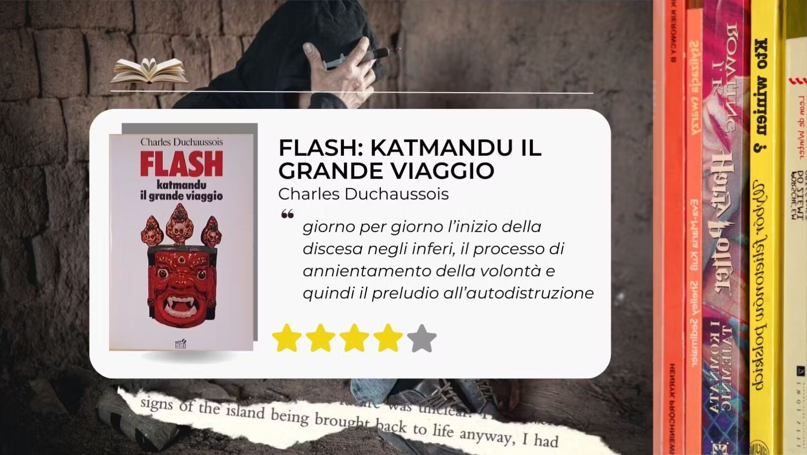 Flash: Katmandu il grande viaggio di Charles Duchaussois: la discesa negli inferi Flash: Katmandu il grande viaggio di Charles Duchaussois: la discesa negli inferi