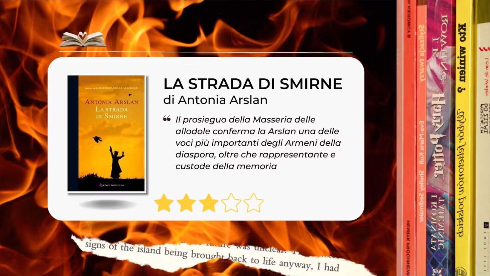 Su “La strada di Smirne” con Antonia Arslan per ricordare cosa è accaduto dopo Aleppo Su “La strada di Smirne” con Antonia Arslan per ricordare cosa è accaduto dopo Aleppo