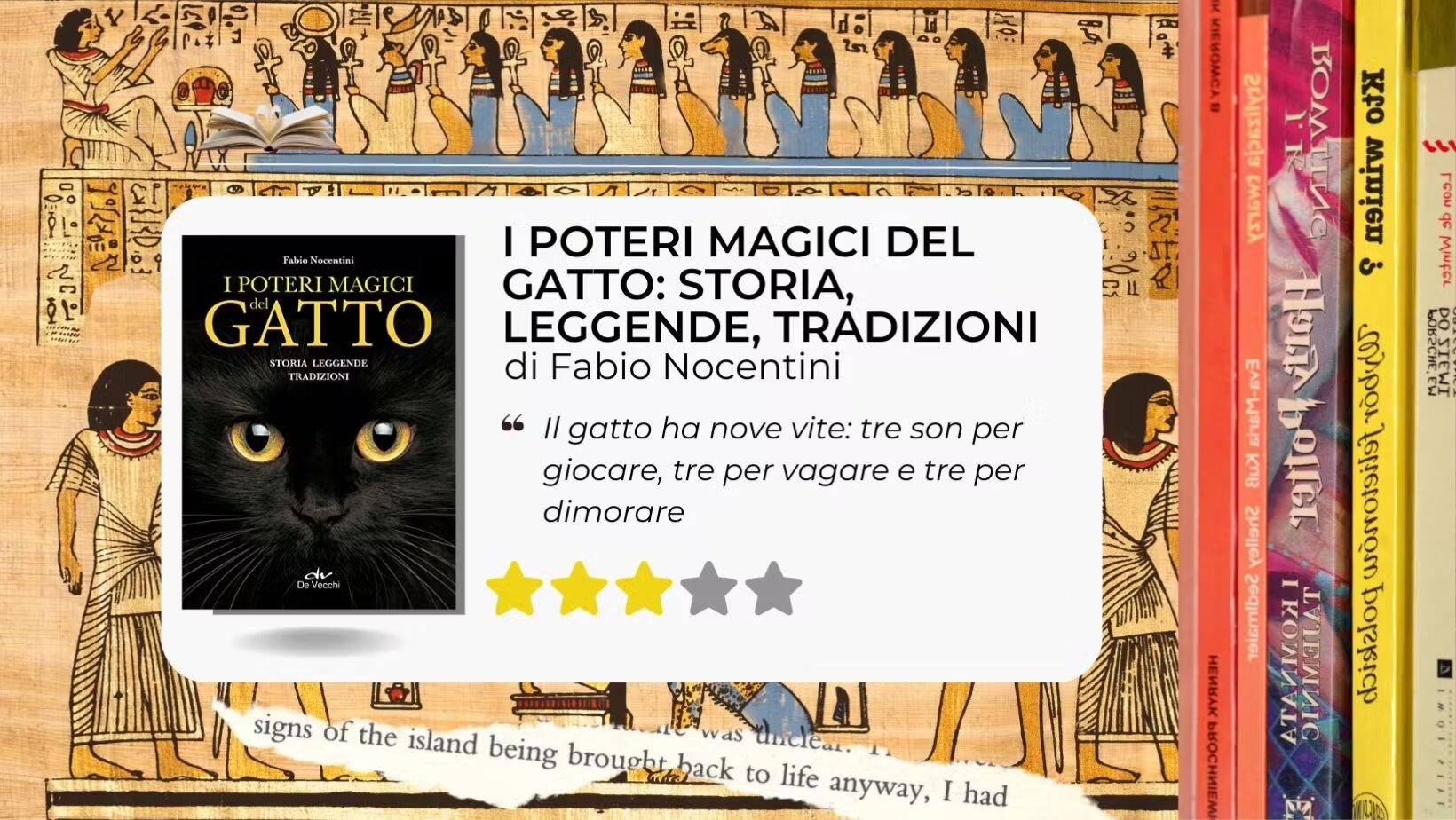 I poteri magici del gatto, storia leggende e tradizioni di Fabio Nocentini. I poteri magici del gatto, storia leggende e tradizioni di Fabio Nocentini.