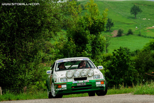 Ford Sierra RS Cosworth D.Auriol-B.Occelli Tour de Corse 1988
