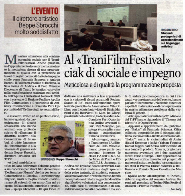 gazzetta trani film ritaglio 29.12.23.jpeg