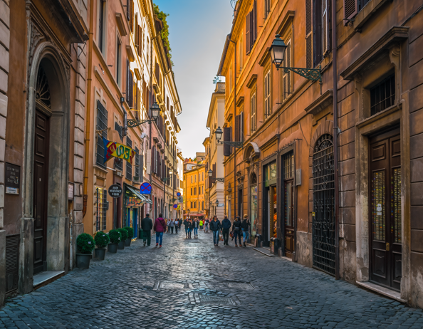 firefly_genera foto del quartiere di trastevere 181349