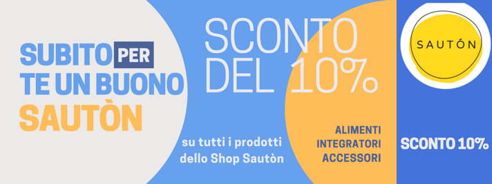 banner sconto sauton