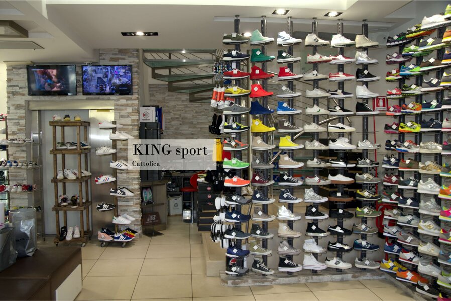 Antifurto antitaccheggio e videosorveglianza per negozio King Sport a Cattolica