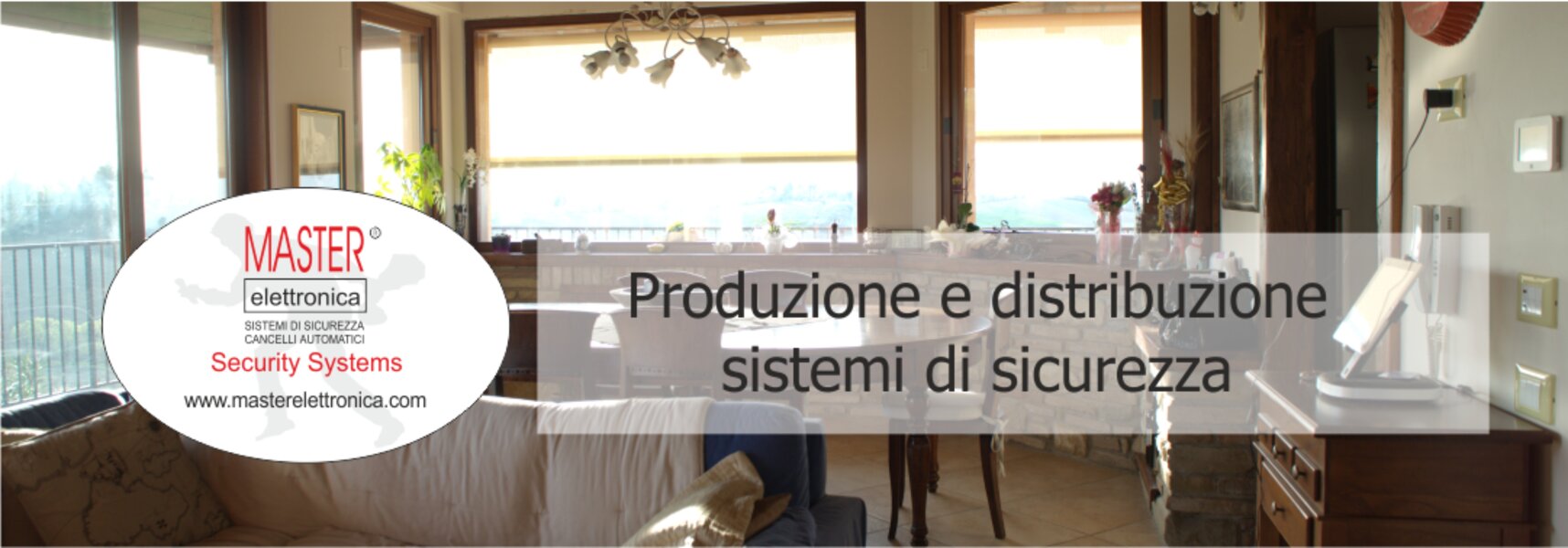 Produzione e distribuzione sistemi di sicurezza per abitazioni e attivit� commerciali