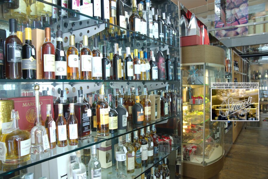 Antifurto antitaccheggio e videosorveglianza pasticceria Staccoli a Cattolica