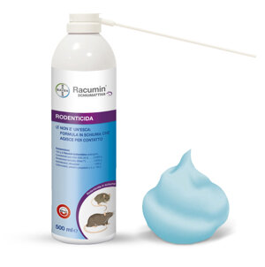 Rodenticida di contatto in schiuma per uso professionale - non è un’esca