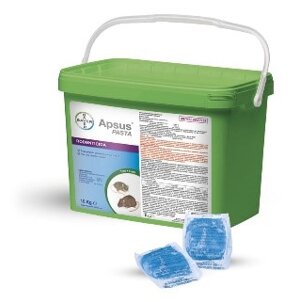 è un'esca rodenticida per uso professionale in pasta (bustine da 20 g)