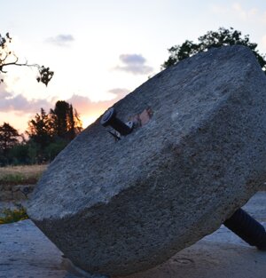 Antica macina per il grano