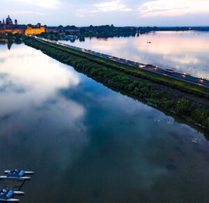 Mantova al tramonto