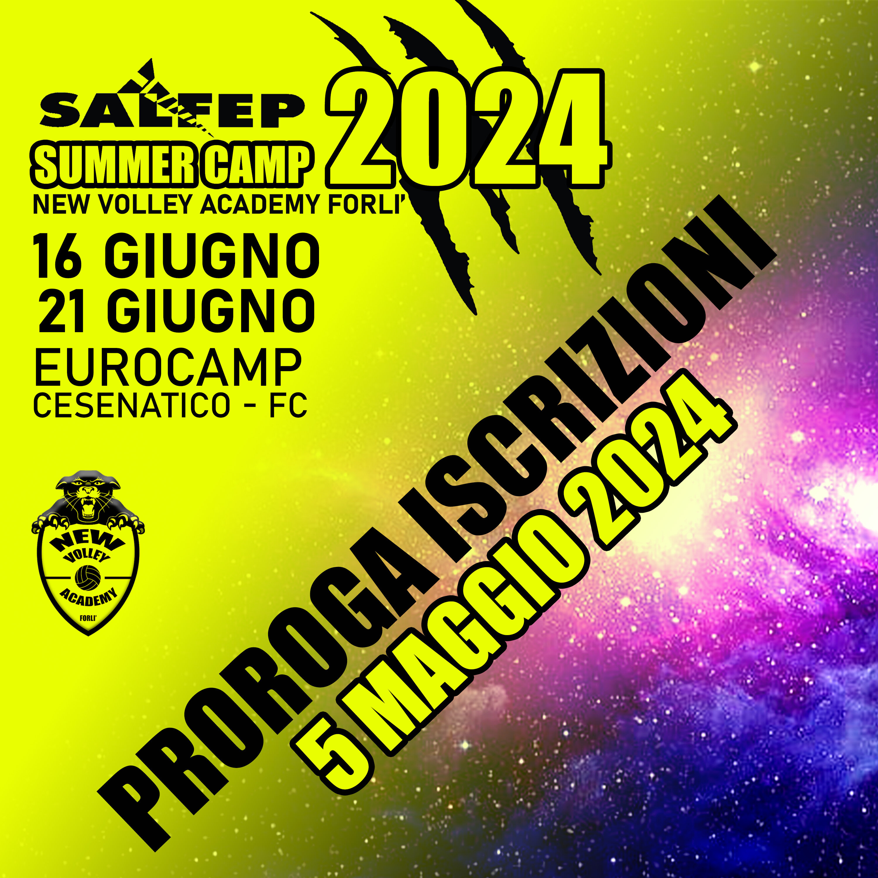 PROROGATE LE ISCRIZIONI A SALFEP SUMMER CAMP 2024