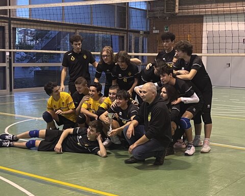 secondi classificati New Volley academy Forlì
