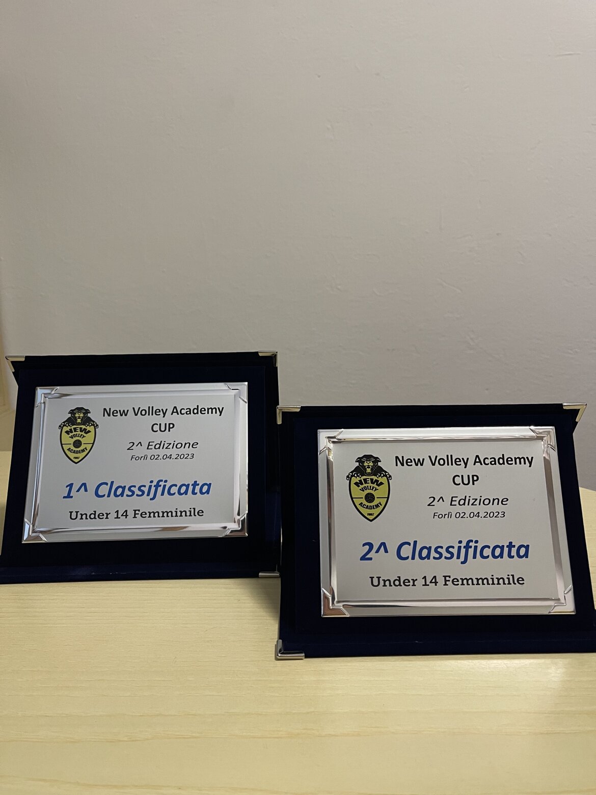 primo e secondo posto U14 primo e secondo posto U14