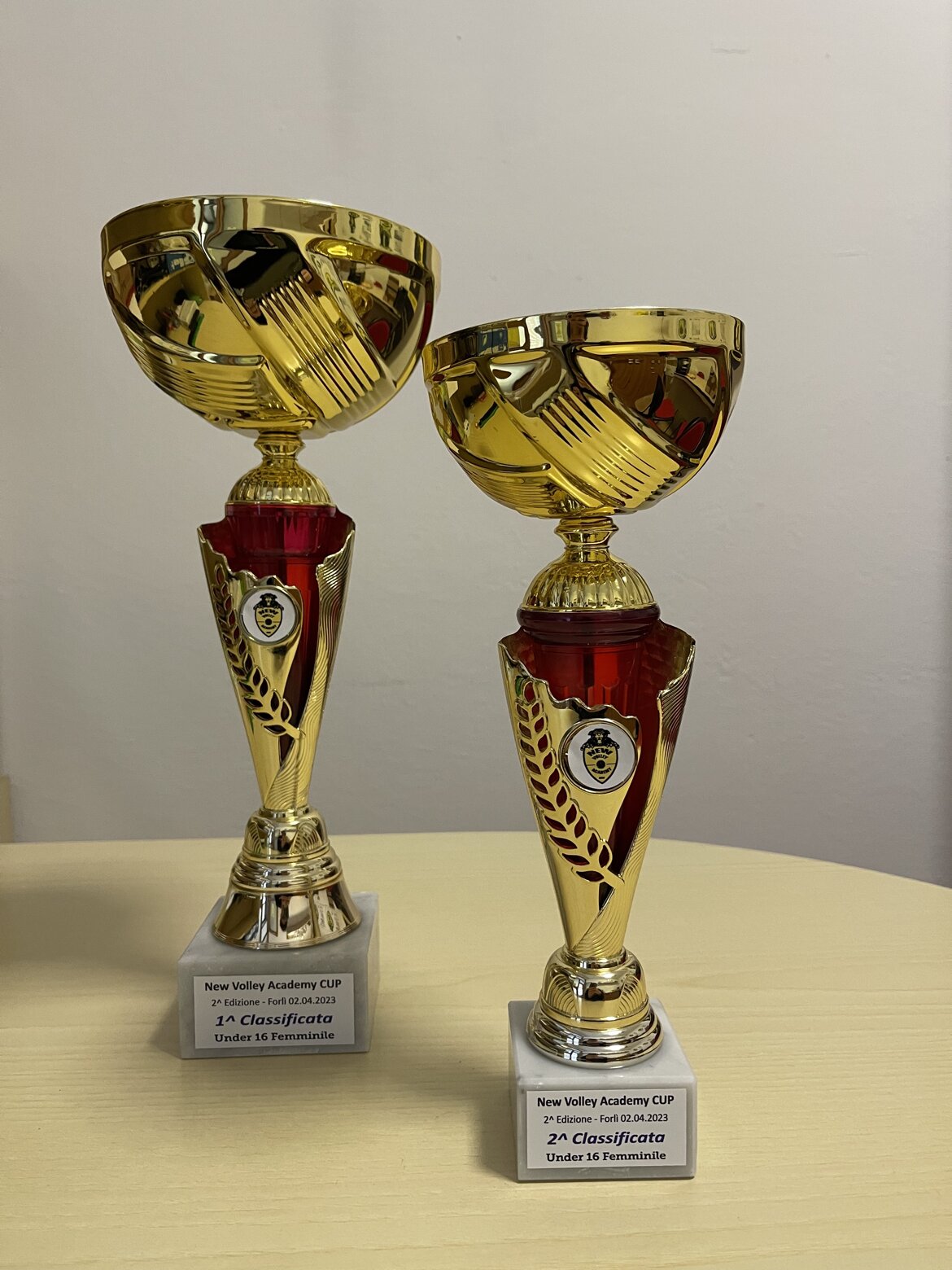 primo e secondo posto u16 primo e secondo posto u16