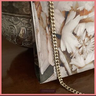“… classica per trasgredire…” #Pochette in #PuraSeta con #tracolla - #MadeinItay | #Treviso