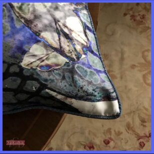 Cuscino Decor “... scia acquatica di nerèide”