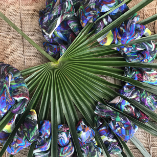 “Volare” Stola in georgette 70cm/180cm