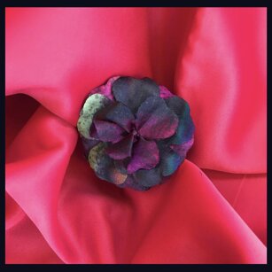 Spilla Artigianale in Pure Silk