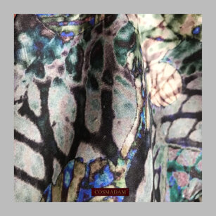 “... immerso” Foulard in Pura Seta ft 90cm/90cm | Made in Italy