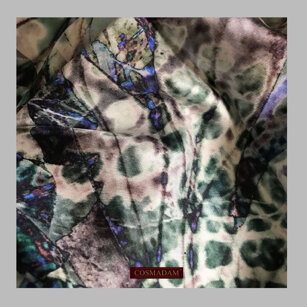 “... navigare per naufragare... e ...” Foulard in Pura Seta 90cm/90cm | Made in Italy