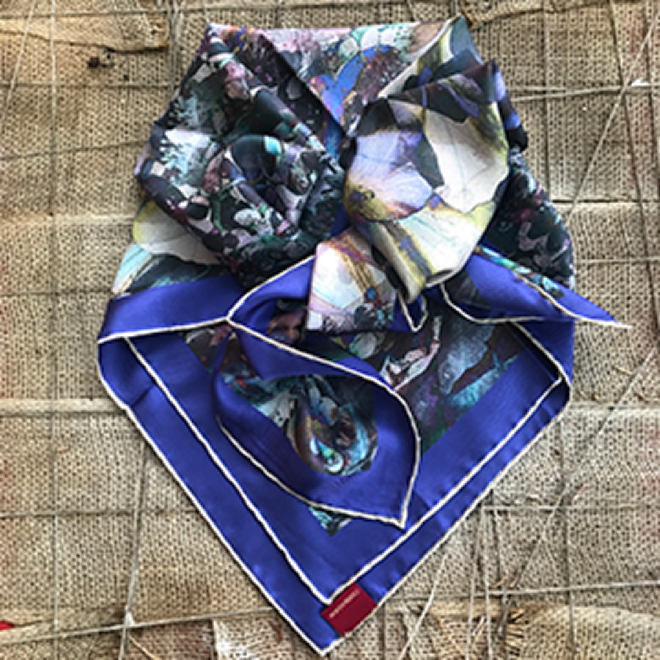 Foulard in Twill Seta 90cm/90cm