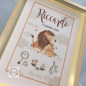 Quadretto per la nascita