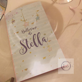 Partecipazione Battesimo Serie stella