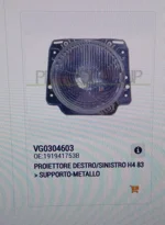 proittore-dx-sx-h3-83-con-supporto-mettalici-golf-ii-89-al-91