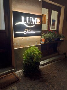 Piatti sulla tavola di Lume Osteria Piatti sulla tavola di Lume Osteria