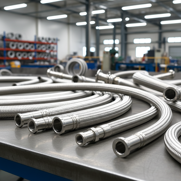 tubi flessibili acciaio inox