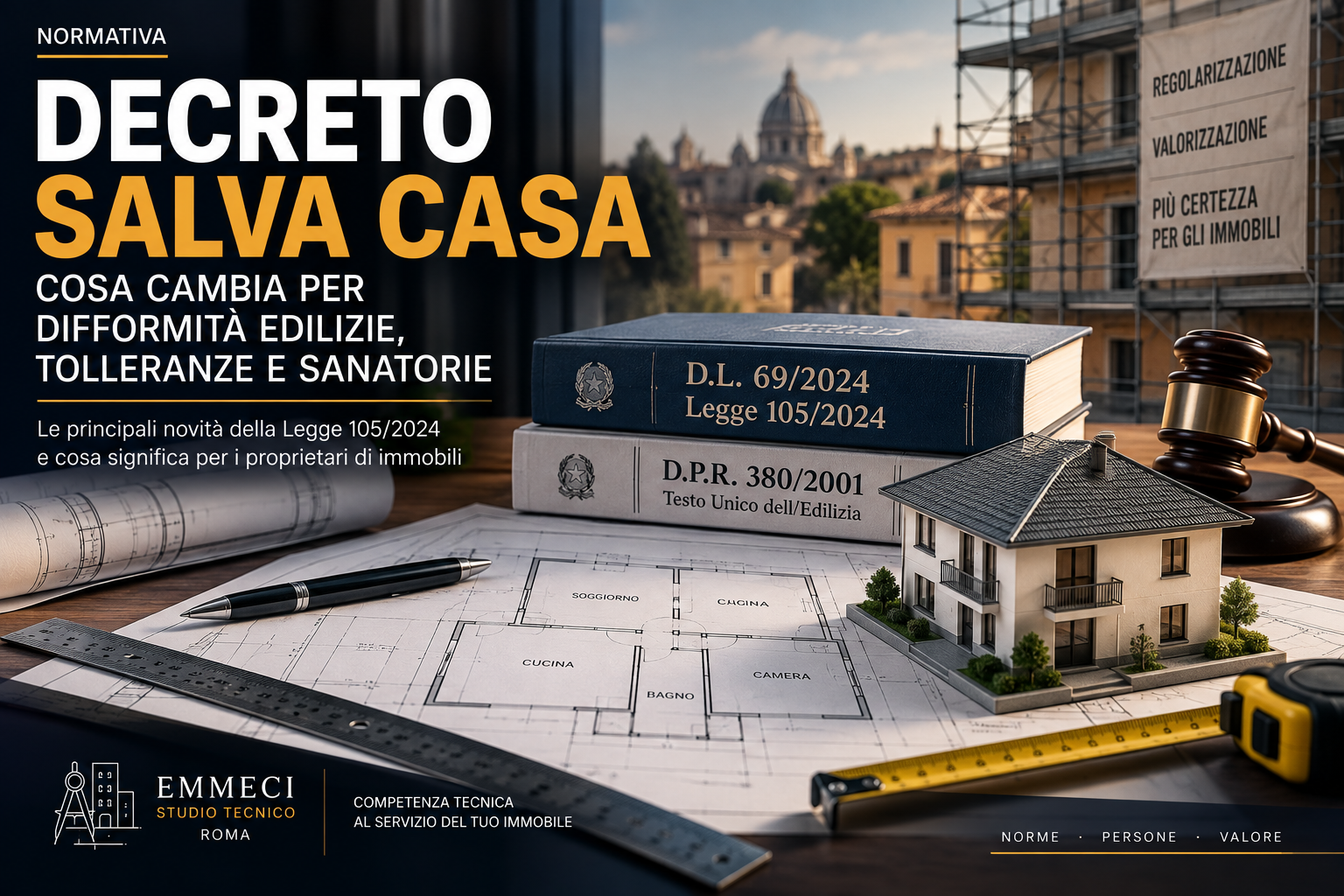 Decreto Salva Casa: cosa cambia per difformità edilizie, tolleranze e sanatorie Decreto Salva Casa: cosa cambia per difformità edilizie, tolleranze e sanatorie