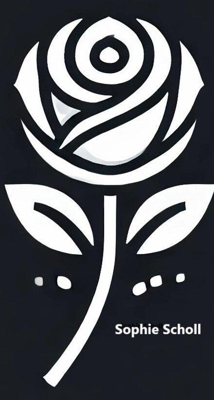 sophie scholl die weiße rose la rosa bianca the white rose.jpeg