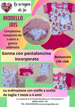 completino baby modello iris