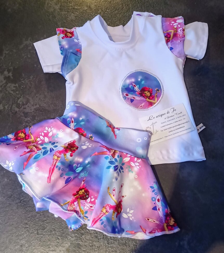 completino baby personalizzato con ricamo