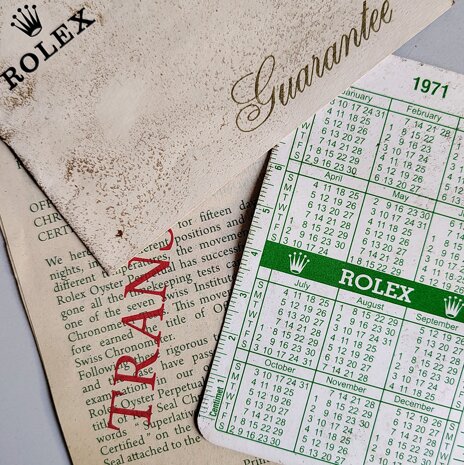 70s rolex papers 70s rolex papers