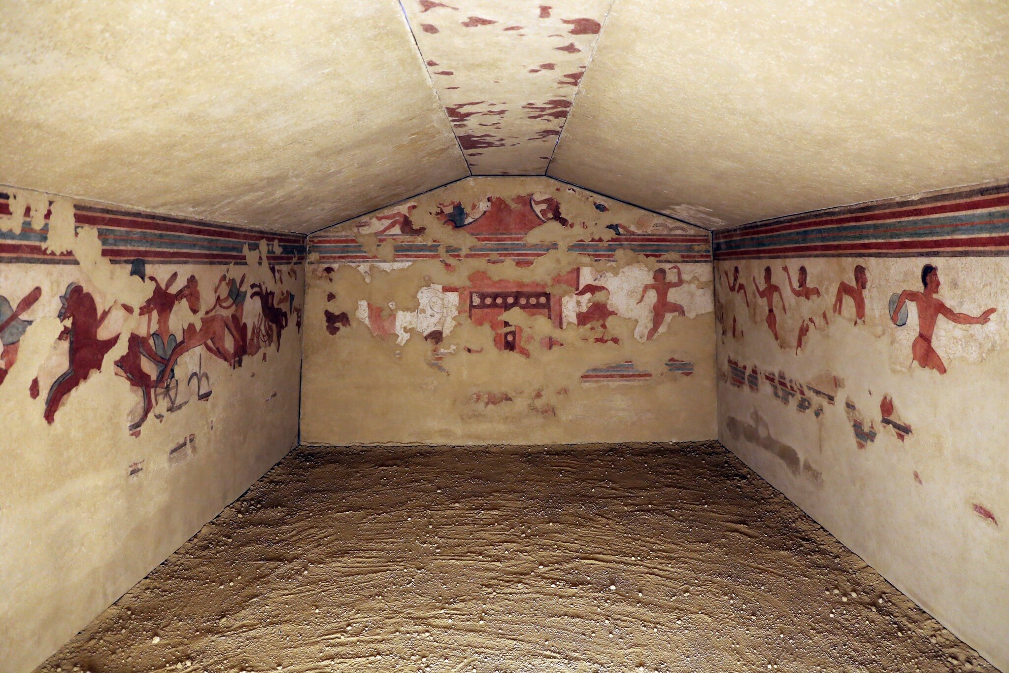 La Tomba delle Olimpiadi a Tarquinia