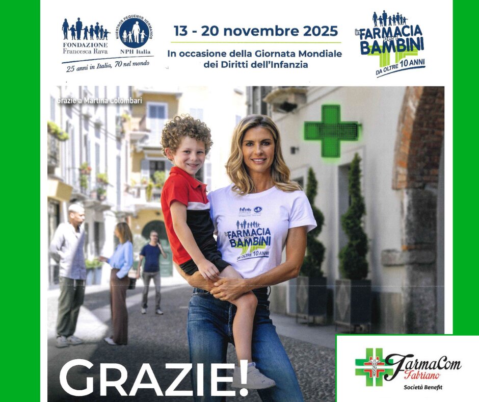 In Farmacia per i Bambini 2025