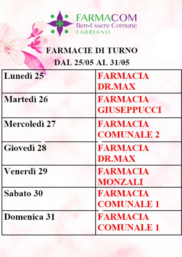 turni dal 25.05 ldwall turni dal 25.05 ldwall