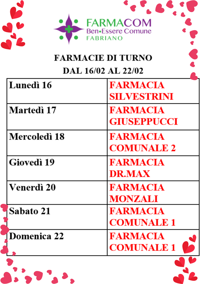 turni dal 16.02 ldwall