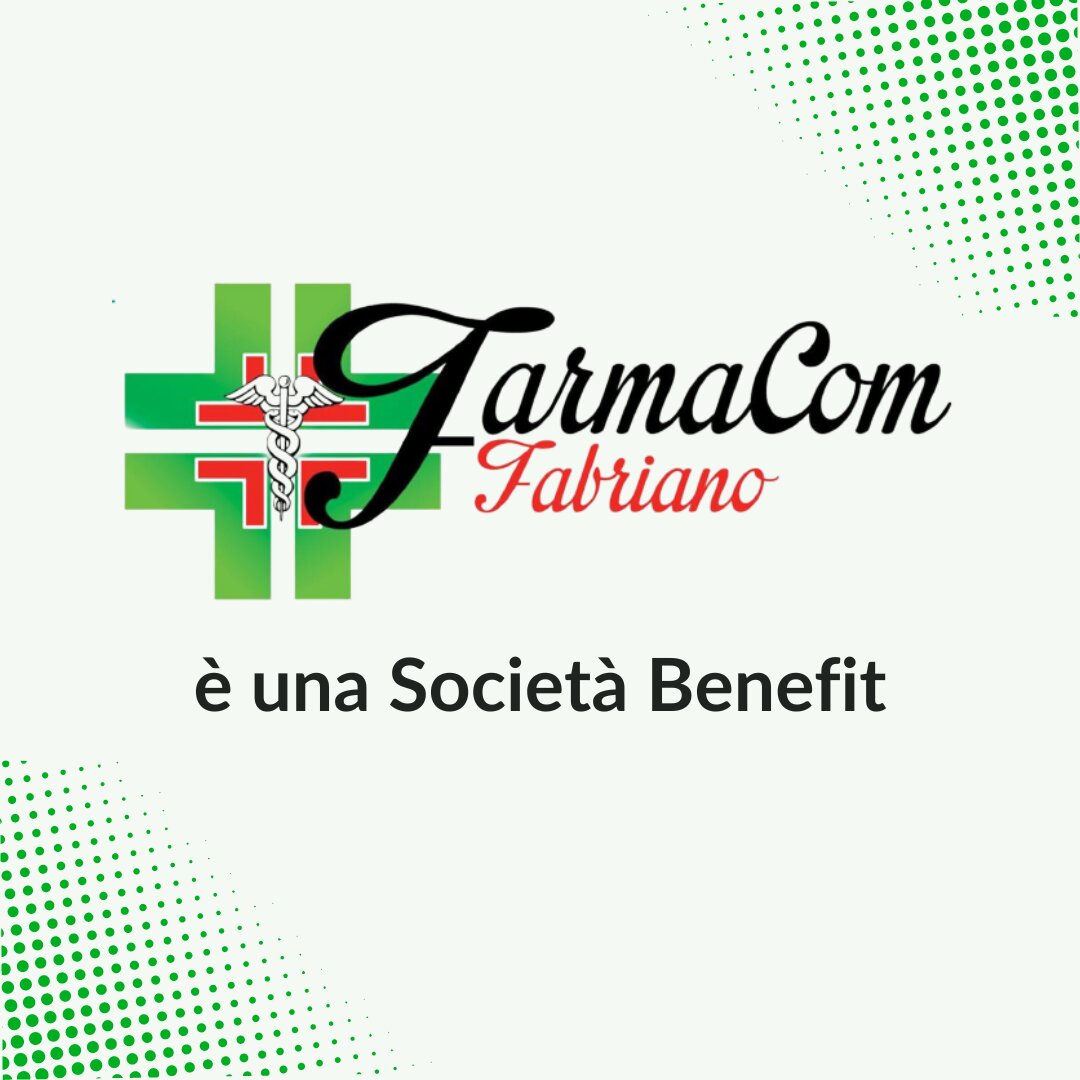 La Farmacom &egrave; Societ&agrave; Benefit!