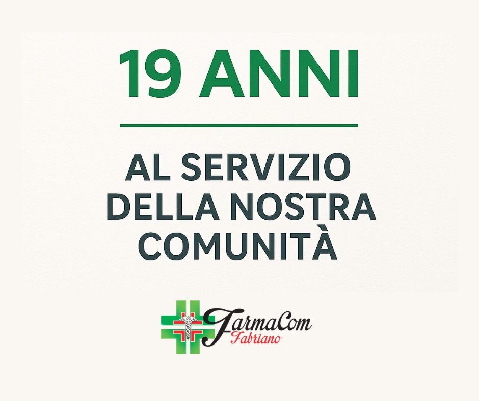 BUON COMPLEANNO FARMACOM! BUON COMPLEANNO FARMACOM!