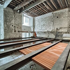 GENOVA VICOLI Realizzazione solaio