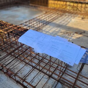 SAVIGNONE (GE) Posa ferri fondazioni