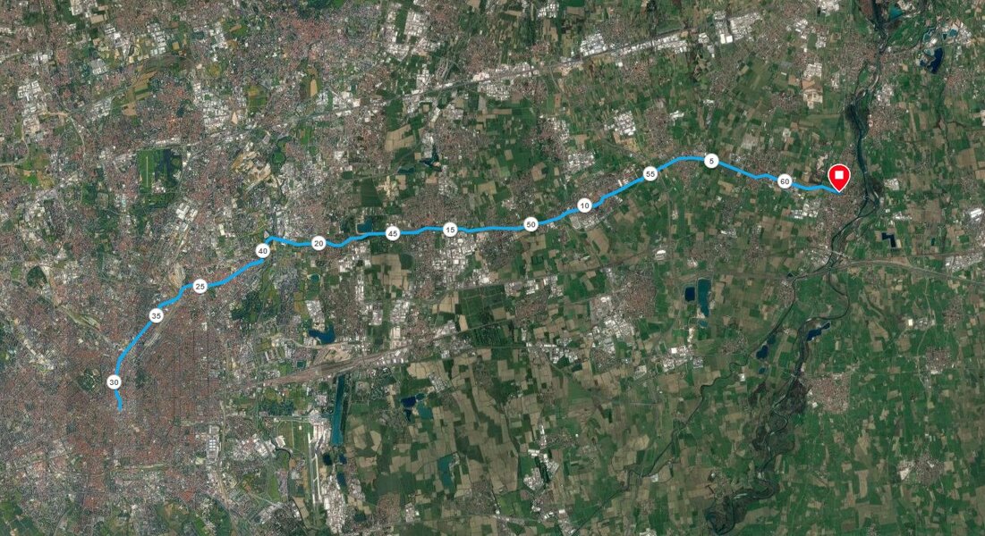 Mappa satellitare Mappa satellitare