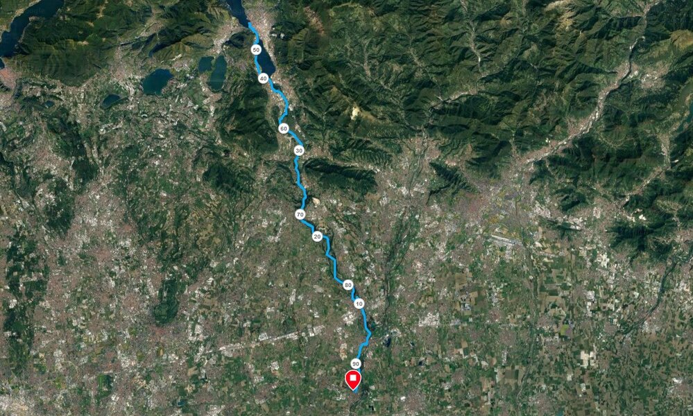 Mappa satellitare Mappa satellitare