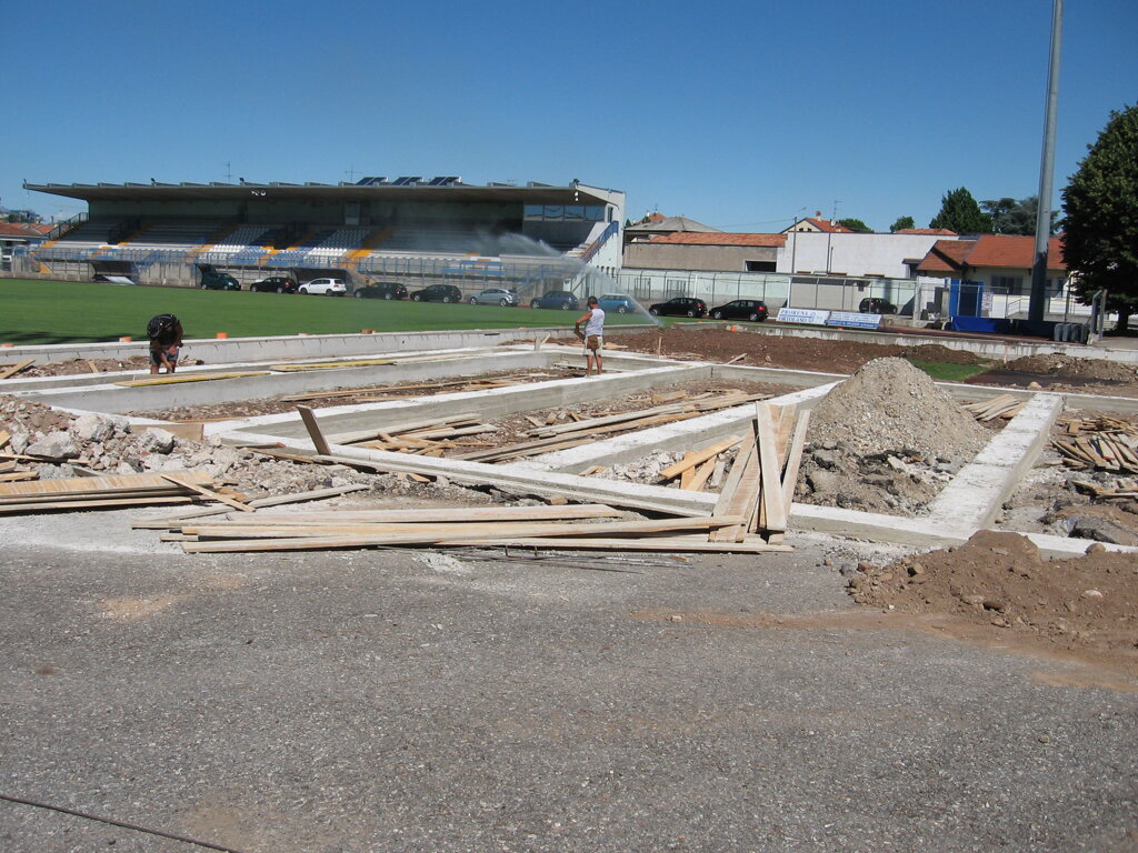Lavori di adeguamento normativo dello stadio Speroni di Busto Arsizio, ai sensi del D.M. 18.03.1996