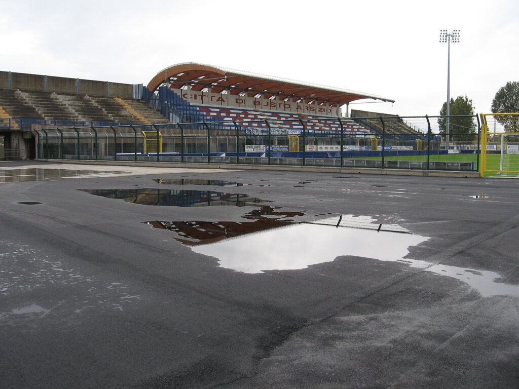 Lavori di adeguamento normativo dello stadio Speroni di Busto Arsizio, ai sensi del D.M. 18.03.1996