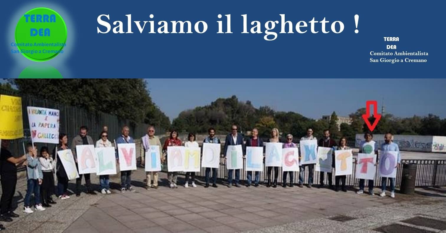 Salviamo il laghetto 20.10.2019 Salviamo il laghetto 20.10.2019