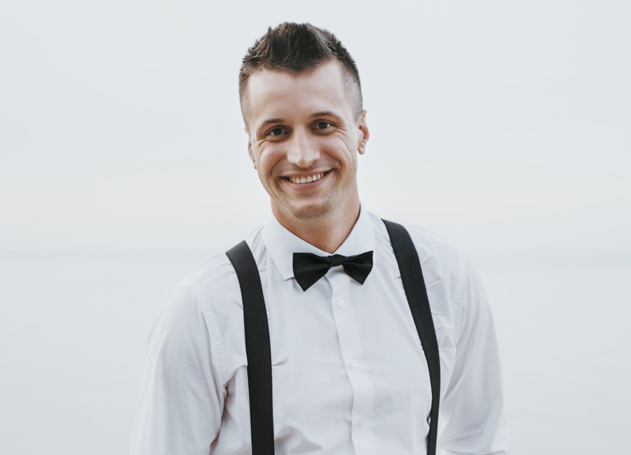 Foto a casa dello sposo.