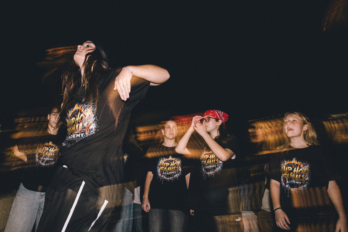 lezione di hip hop a Trapani